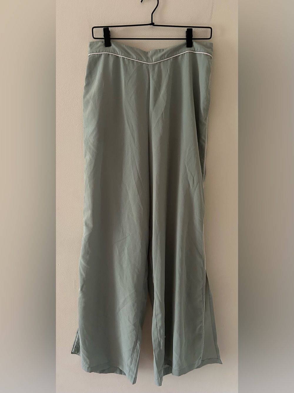 Jason Wu Lightweight Mint Green Wide Leg Flowy Pants - Women’s Size Large